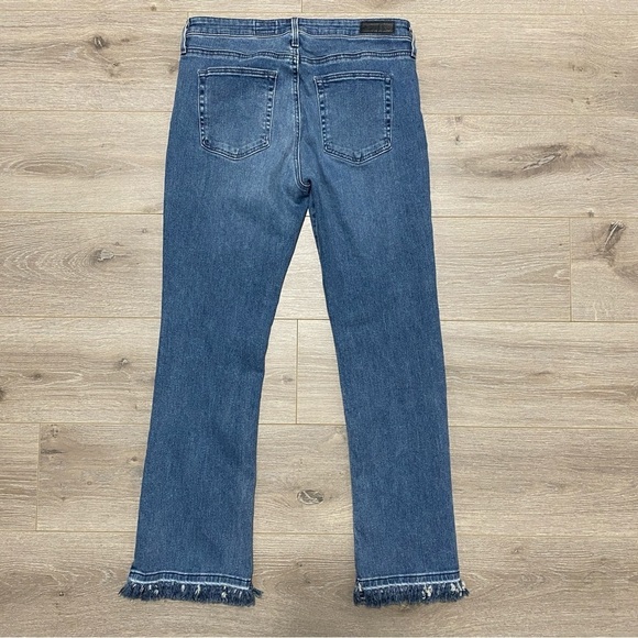 AG Adriano Goldschmied Jeans Womens 28R (28x26.5) Jodi Crop High Rise Slim Flare - Picture 4 of 14